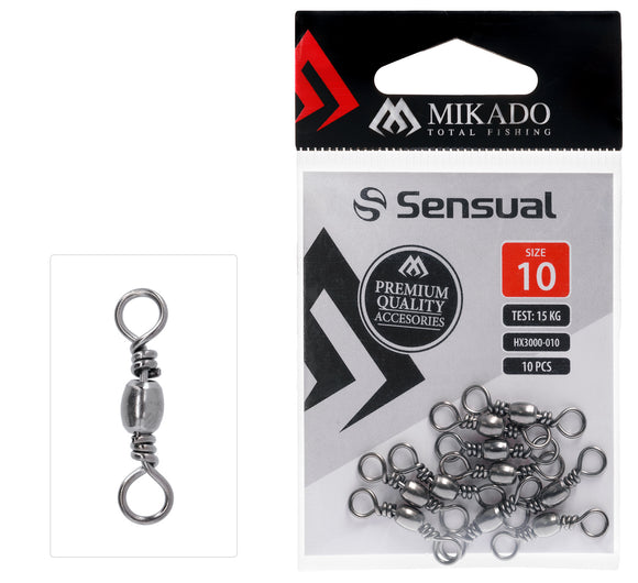 Mikado Barrell Swivel-Barrel Swivels-Mikado-Irish Bait & Tackle