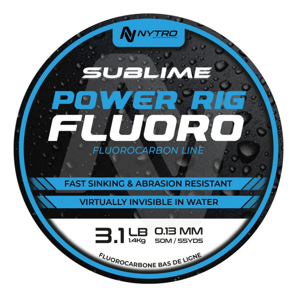 Nytro Sublime Power Rig Fluoro-Fluorocarbon-Nytro-Irish Bait & Tackle