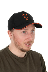 Fox Collection Baseball Cap Black & Orange-Caps and Hats-Fox Rage-Irish Bait & Tackle