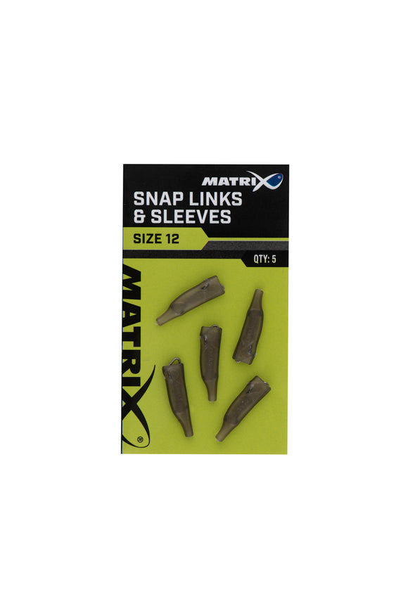 Matrix Evolution® Snap Link & Sleeves-terminal tackle-Matrix-Irish Bait & Tackle