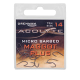 Drennan Acolyte Micro Barbed Maggot Plus Hooks-maggot hooks-Drennan-14-Irish Bait & Tackle