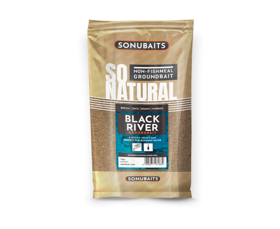 So Natural Black River - 1kg-Groundbait-Sonubait-Irish Bait & Tackle