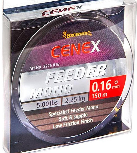 Cenex Feeder Mono-Reel Line-Browning-2.25kg/5lb-Irish Bait & Tackle