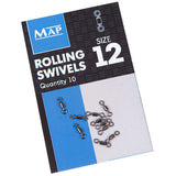 Map Rolling Swivels-Rolling swivels-Map-Size 12-Irish Bait & Tackle